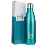 Set Your Mind On Things Stainless Steel Water Bottle