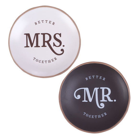 Mr. & Mrs. Better Together Trinket Tray