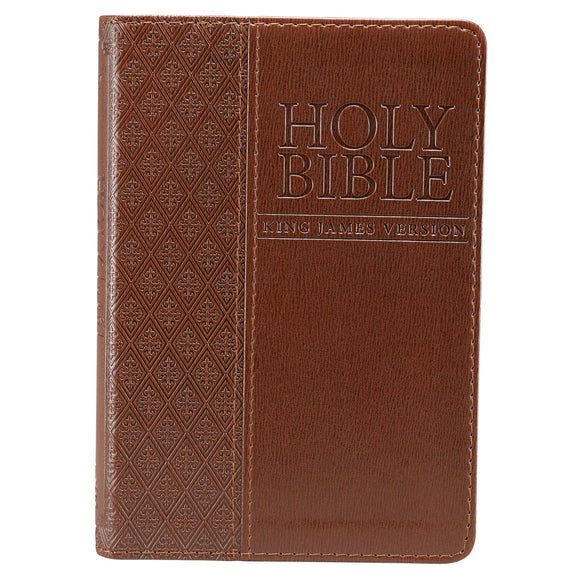 Brown Faux Leather Bible