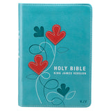 Girls Aqua Compact Bible