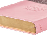 Pink & Brown Large Print Bible