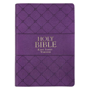 Purple Large Print Bible