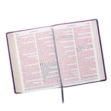 Purple Large Print Bible