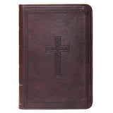 KJV Bible Dark Brown Leather