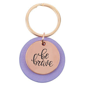 Be Brave Keyring