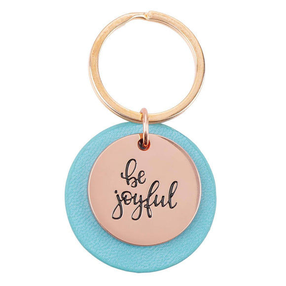 Be Joyful Keyring