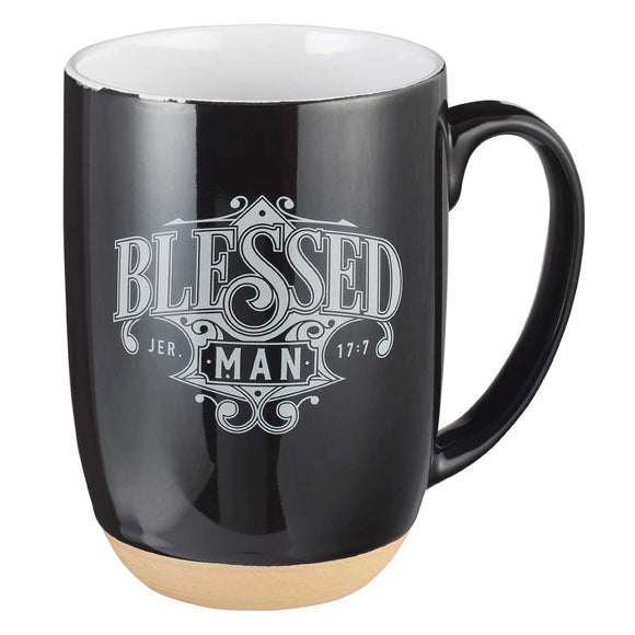 Blessed Man Ceramic Coffee Mug