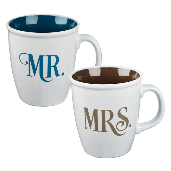 Mr. & Mrs. Coffee Mug Set