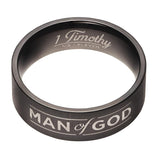 Man of God Black Ring