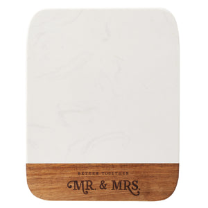 Better Together Mr. & Mrs. Cutting Board