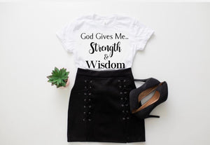 Strength & Wisdom Tee