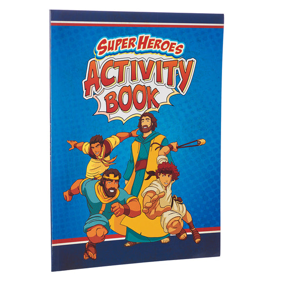 Super Heroes Activity Book